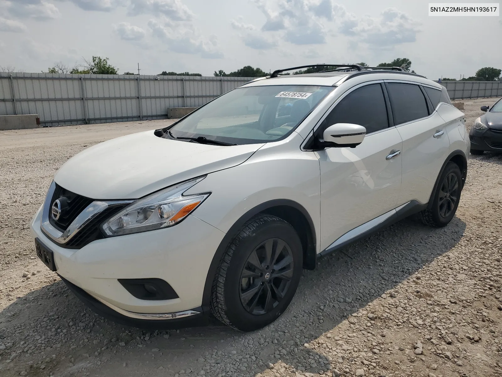 2017 Nissan Murano S VIN: 5N1AZ2MH5HN193617 Lot: 64578754