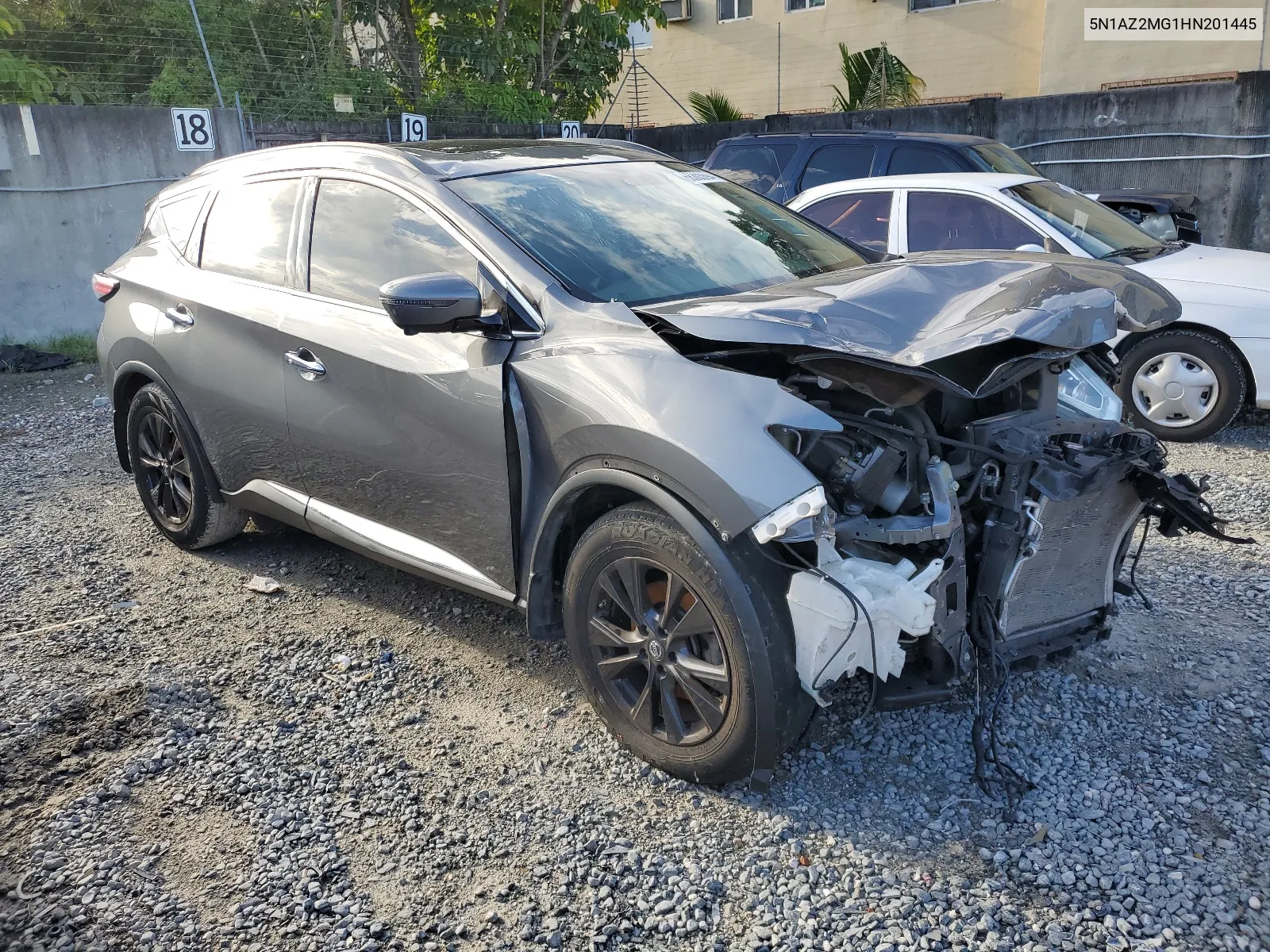 2017 Nissan Murano S VIN: 5N1AZ2MG1HN201445 Lot: 66303694