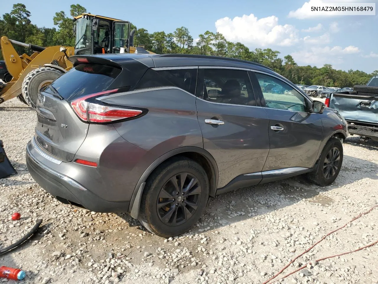 5N1AZ2MG5HN168479 2017 Nissan Murano S