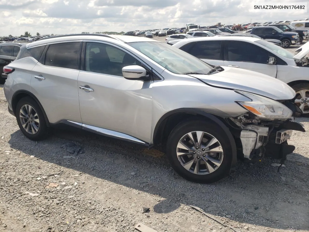 2017 Nissan Murano S VIN: 5N1AZ2MH0HN176482 Lot: 66521604