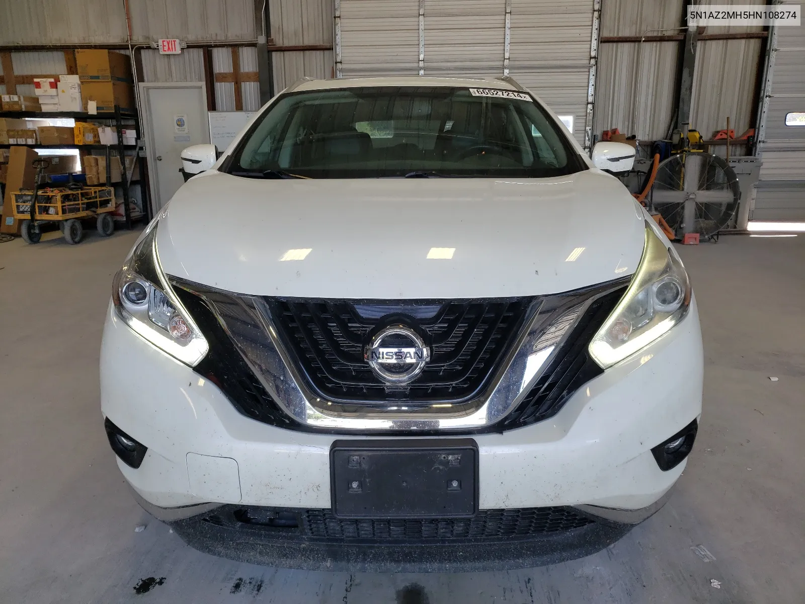 5N1AZ2MH5HN108274 2017 Nissan Murano S