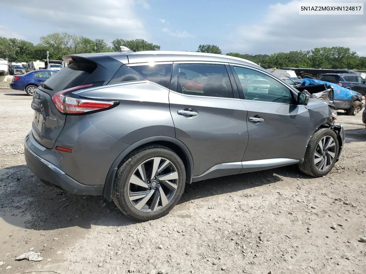 5N1AZ2MGXHN124817 2017 Nissan Murano S