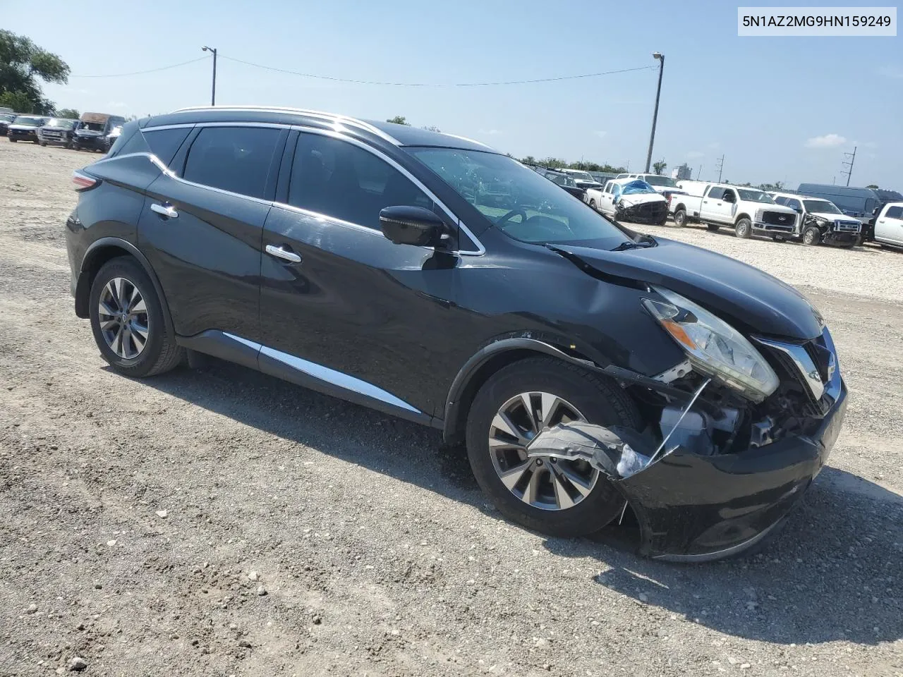 2017 Nissan Murano S VIN: 5N1AZ2MG9HN159249 Lot: 67419864