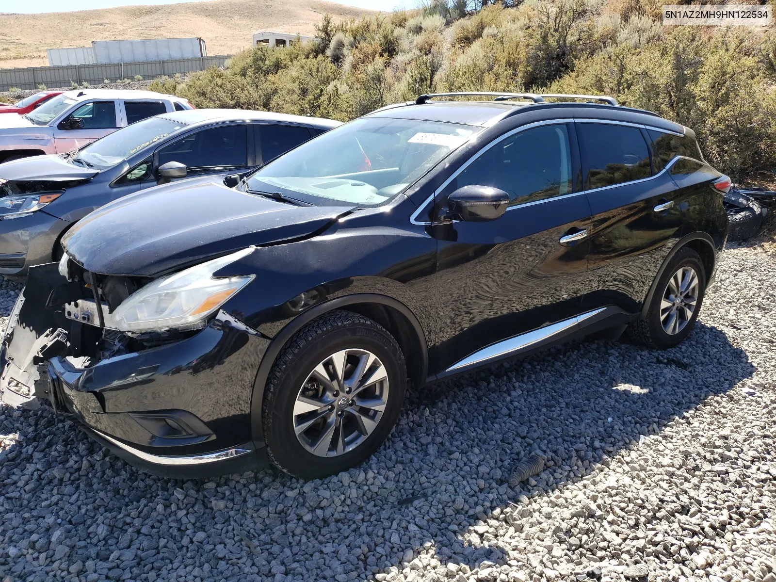 5N1AZ2MH9HN122534 2017 Nissan Murano S