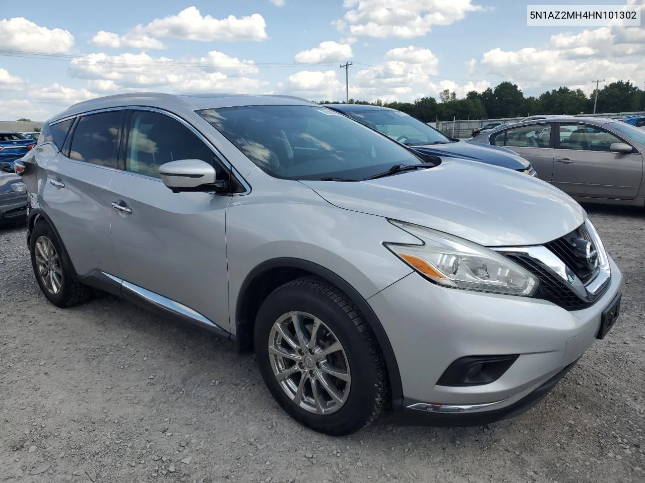 2017 Nissan Murano S VIN: 5N1AZ2MH4HN101302 Lot: 68360694