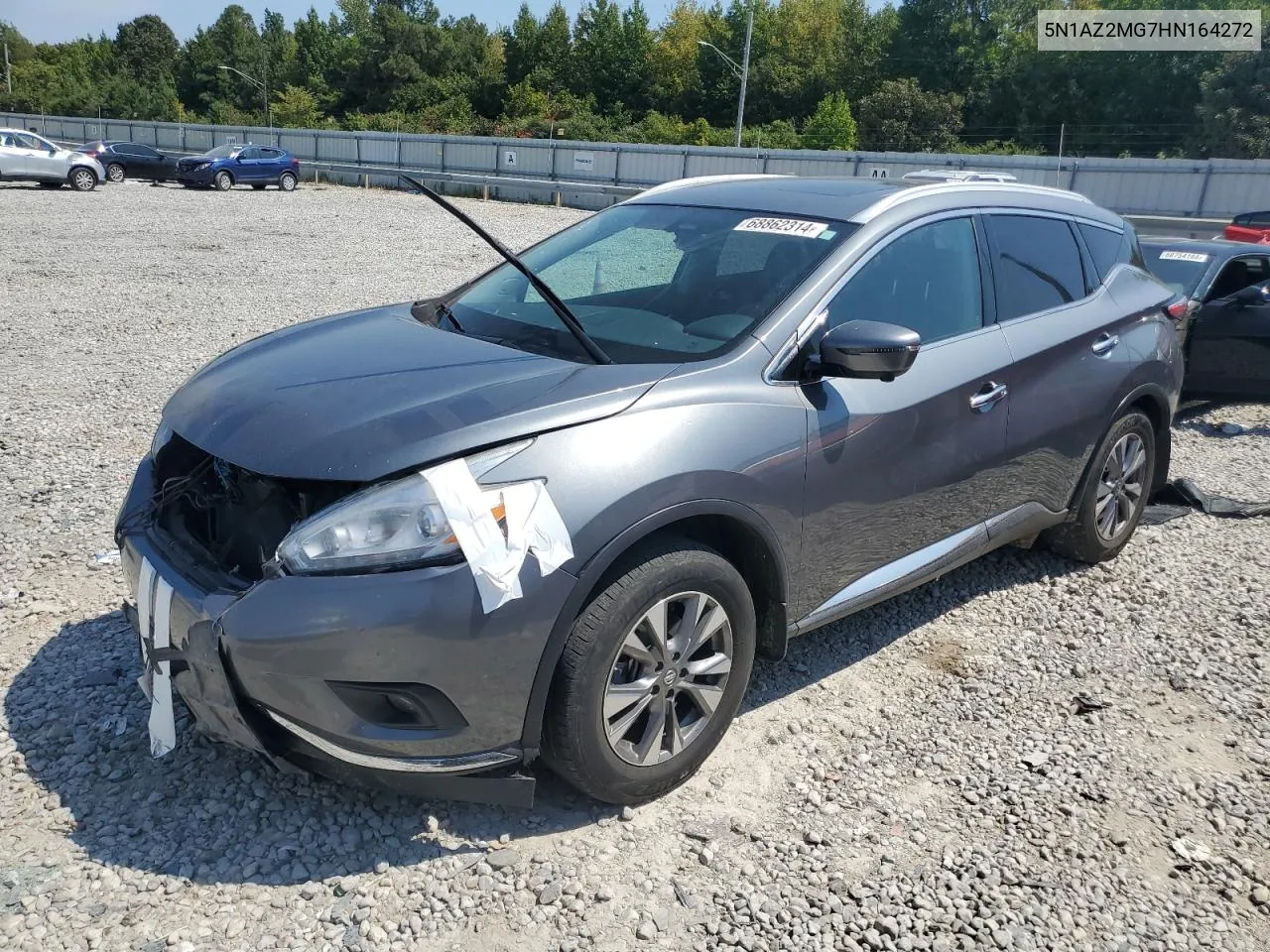 2017 Nissan Murano S VIN: 5N1AZ2MG7HN164272 Lot: 68862314