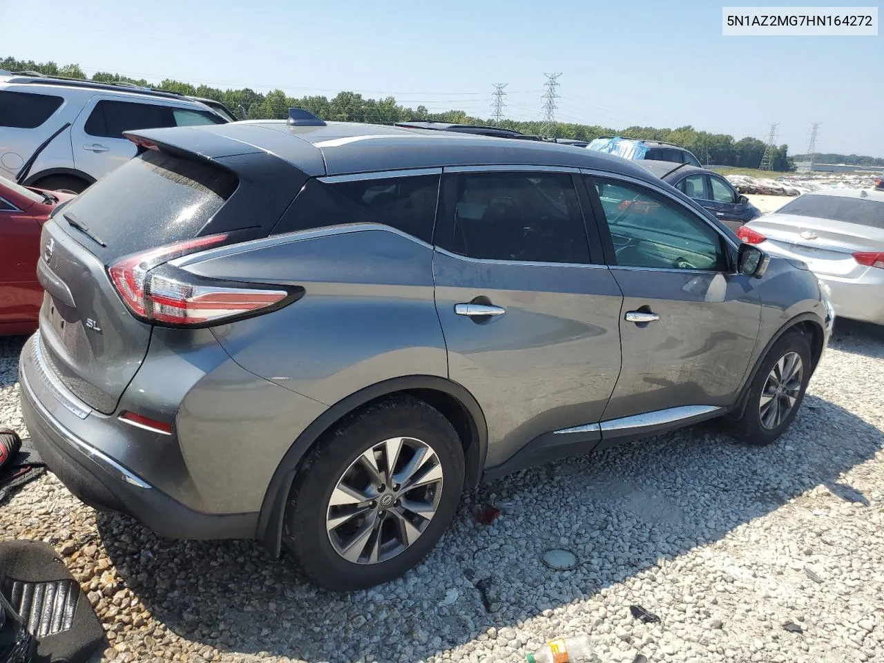 2017 Nissan Murano S VIN: 5N1AZ2MG7HN164272 Lot: 68862314