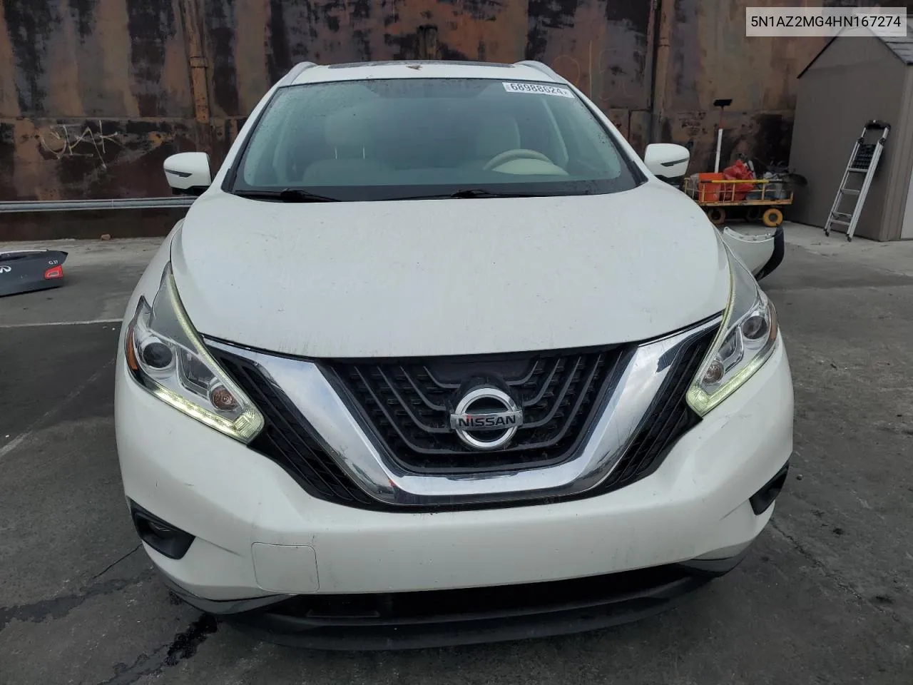 2017 Nissan Murano S VIN: 5N1AZ2MG4HN167274 Lot: 68988624