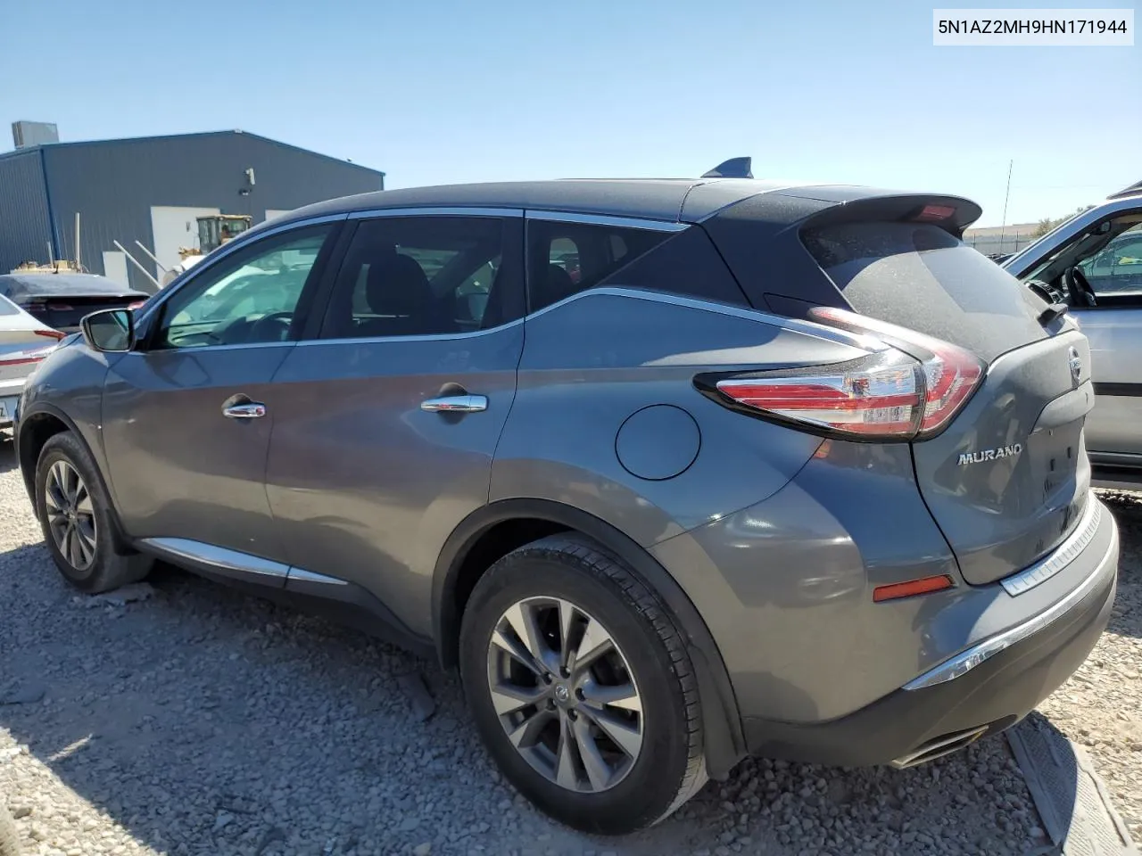 5N1AZ2MH9HN171944 2017 Nissan Murano S