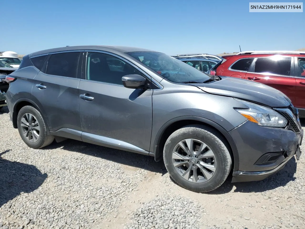 2017 Nissan Murano S VIN: 5N1AZ2MH9HN171944 Lot: 69045184