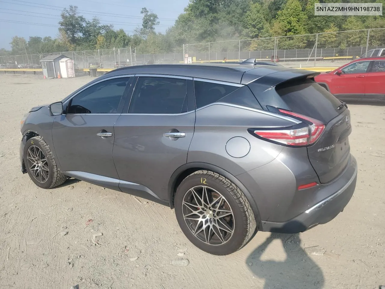 2017 Nissan Murano S VIN: 5N1AZ2MH9HN198738 Lot: 69541694