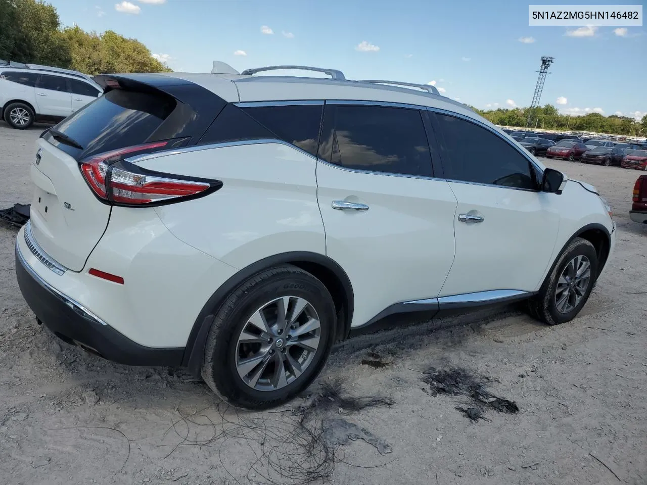 2017 Nissan Murano S VIN: 5N1AZ2MG5HN146482 Lot: 69679364