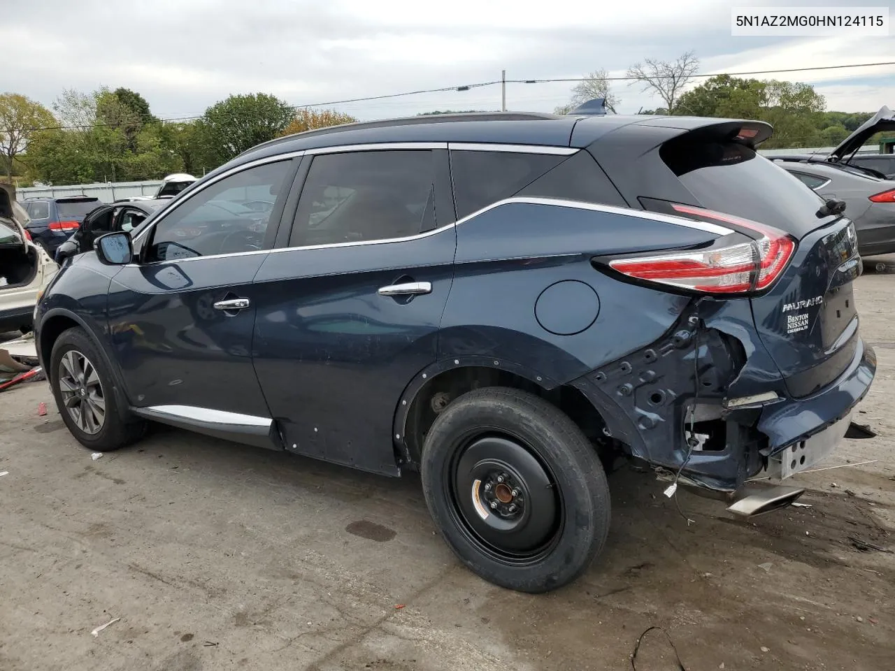 5N1AZ2MG0HN124115 2017 Nissan Murano S