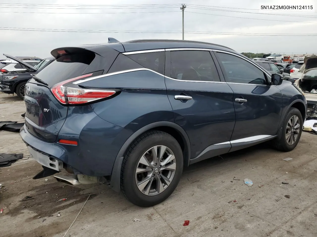 5N1AZ2MG0HN124115 2017 Nissan Murano S