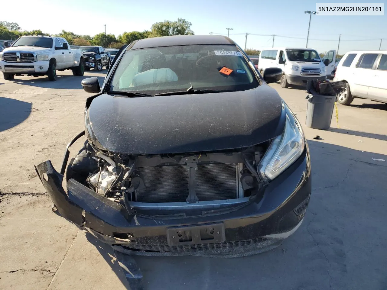 5N1AZ2MG2HN204161 2017 Nissan Murano S