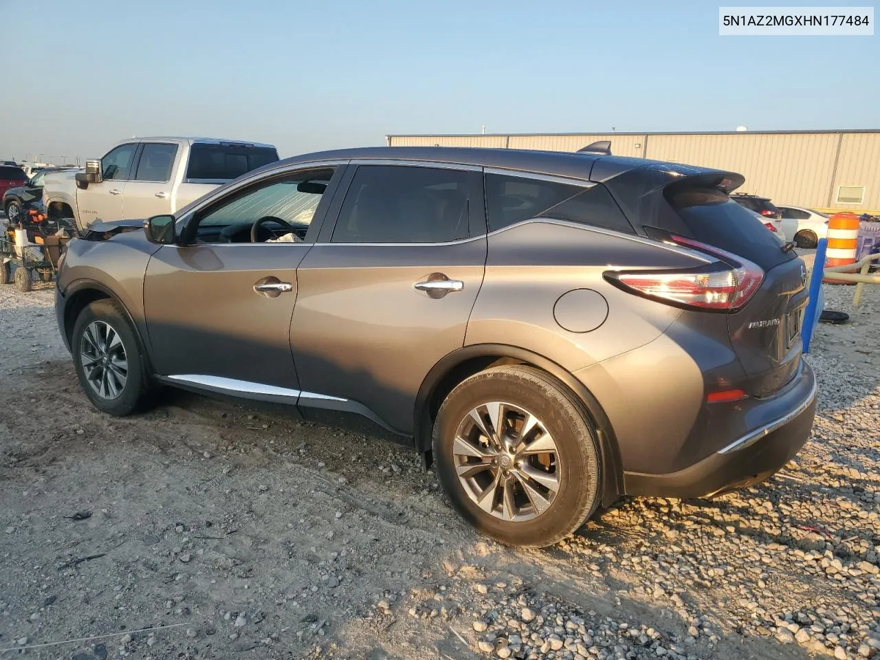 5N1AZ2MGXHN177484 2017 Nissan Murano S