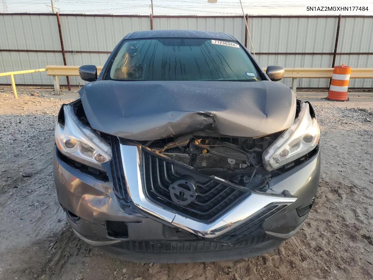 5N1AZ2MGXHN177484 2017 Nissan Murano S