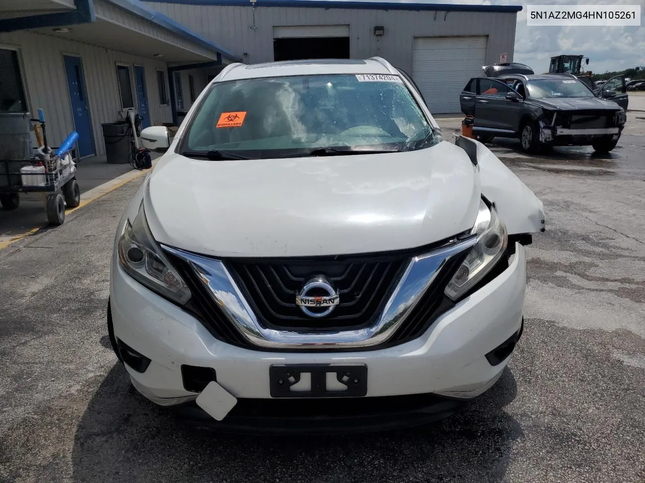 5N1AZ2MG4HN105261 2017 Nissan Murano S