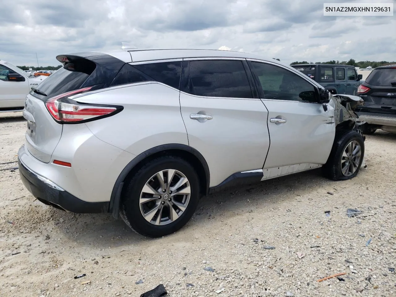 5N1AZ2MGXHN129631 2017 Nissan Murano S