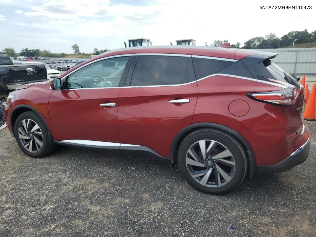 5N1AZ2MH9HN115373 2017 Nissan Murano S