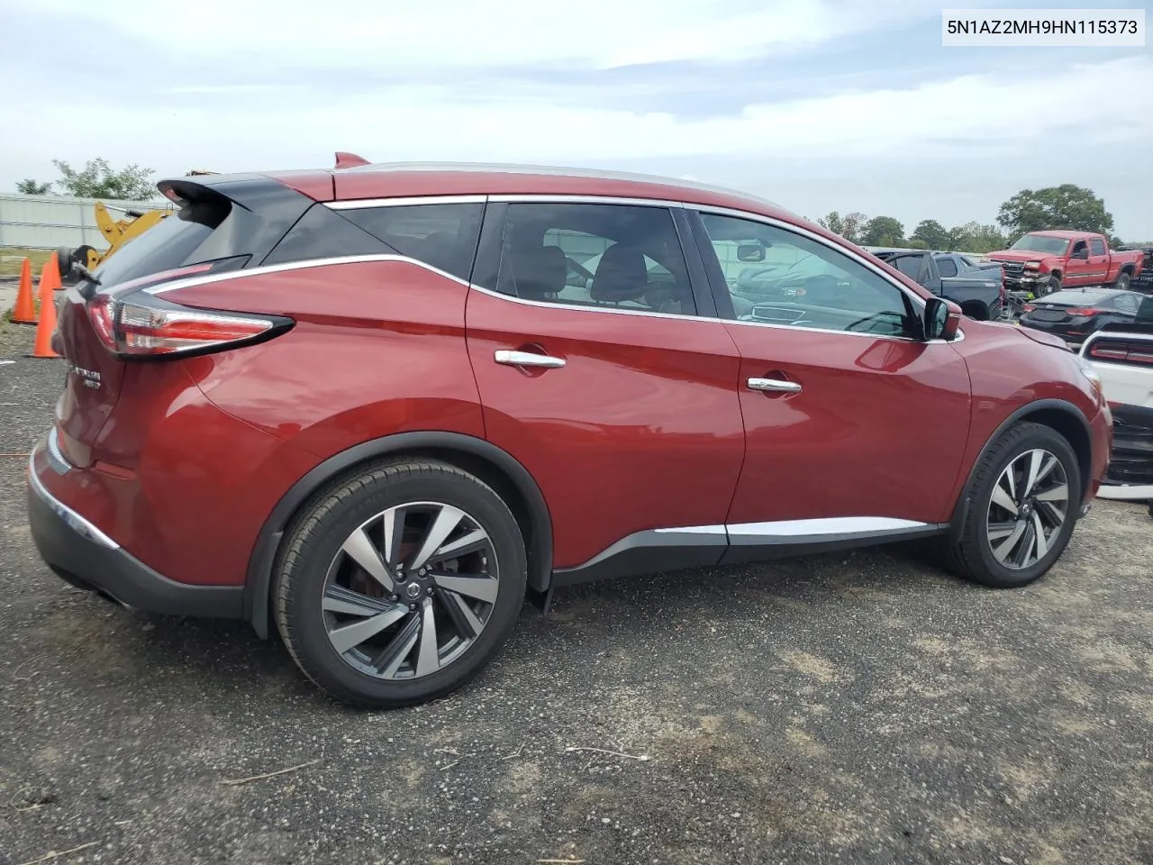 5N1AZ2MH9HN115373 2017 Nissan Murano S