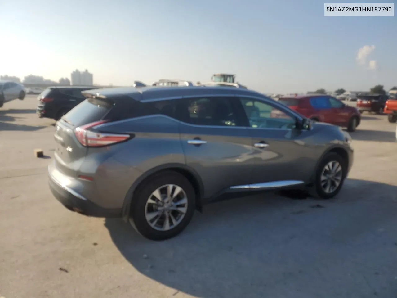 2017 Nissan Murano S VIN: 5N1AZ2MG1HN187790 Lot: 72590034