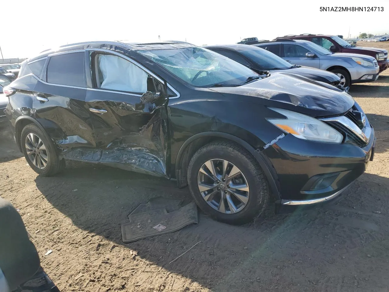 2017 Nissan Murano S VIN: 5N1AZ2MH8HN124713 Lot: 72753144