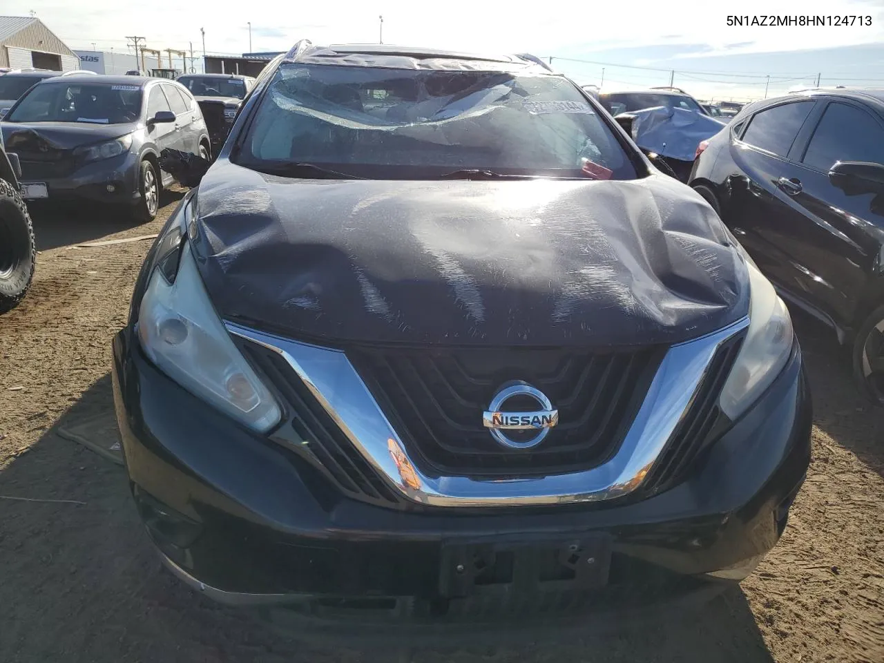 2017 Nissan Murano S VIN: 5N1AZ2MH8HN124713 Lot: 72753144