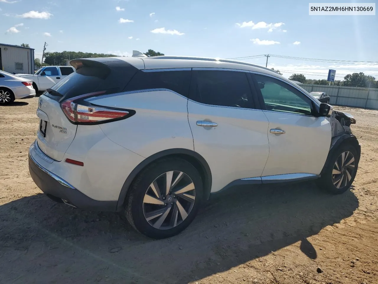 5N1AZ2MH6HN130669 2017 Nissan Murano S