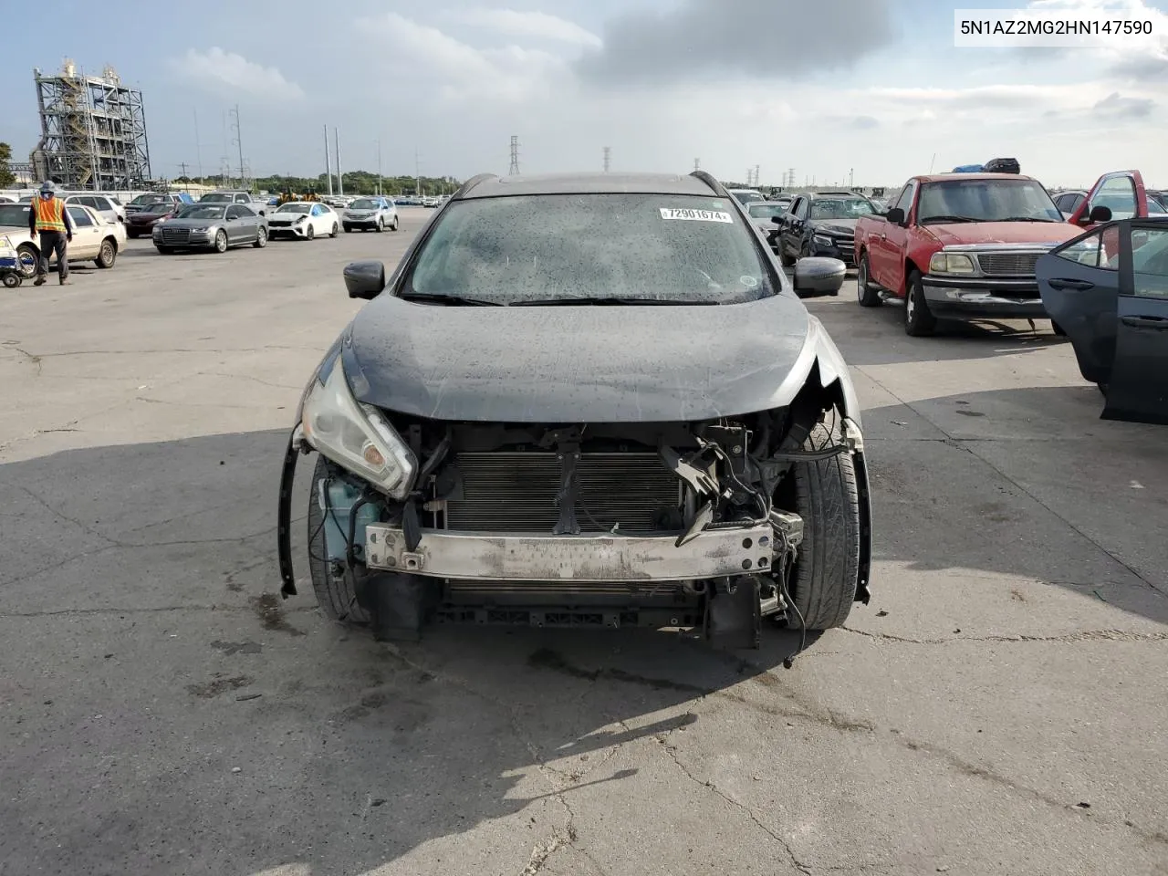 5N1AZ2MG2HN147590 2017 Nissan Murano S