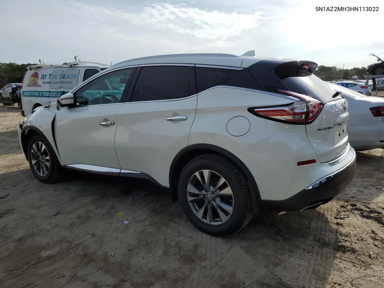 5N1AZ2MH3HN113022 2017 Nissan Murano S