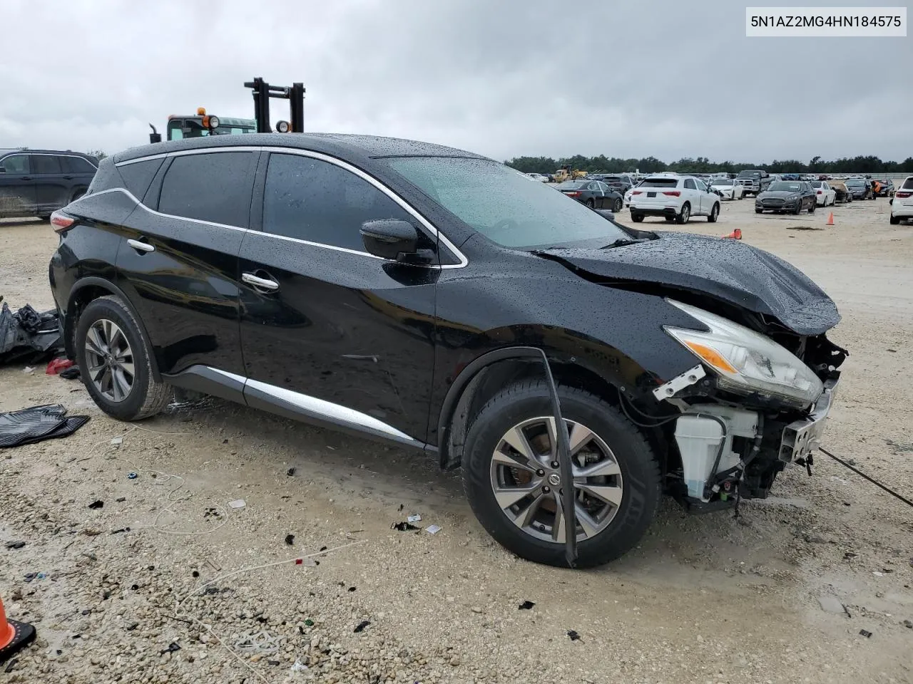 2017 Nissan Murano S VIN: 5N1AZ2MG4HN184575 Lot: 72975984