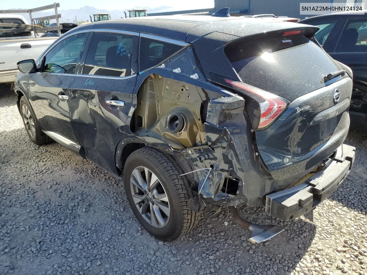 5N1AZ2MH0HN124124 2017 Nissan Murano S