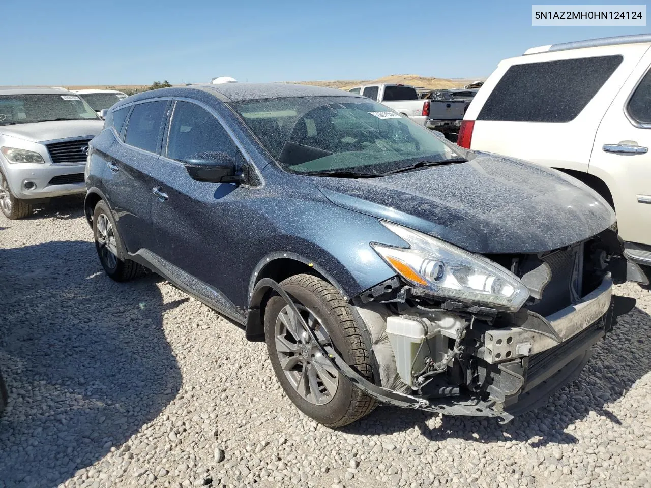 5N1AZ2MH0HN124124 2017 Nissan Murano S