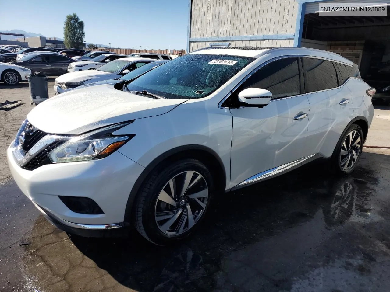 2017 Nissan Murano S VIN: 5N1AZ2MH7HN123889 Lot: 73191614