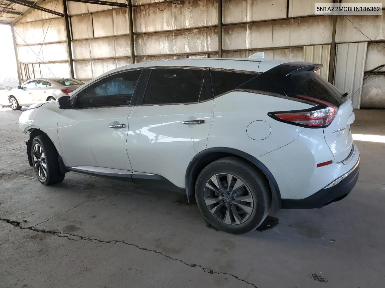 2017 Nissan Murano S VIN: 5N1AZ2MG8HN186362 Lot: 73297264