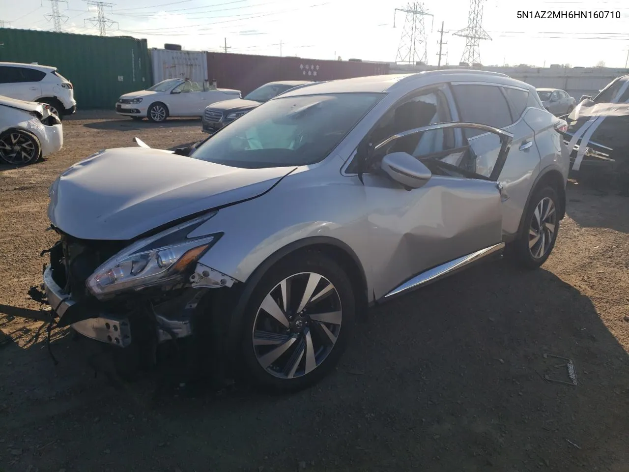 2017 Nissan Murano S VIN: 5N1AZ2MH6HN160710 Lot: 73358234