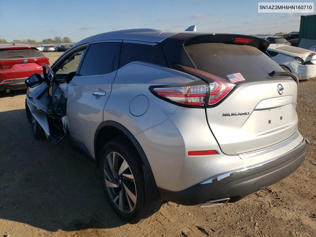 2017 Nissan Murano S VIN: 5N1AZ2MH6HN160710 Lot: 73358234