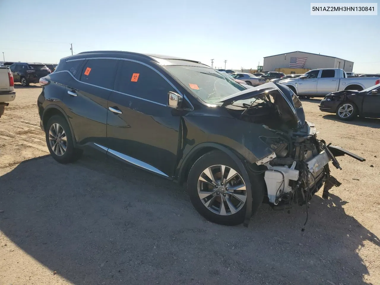 2017 Nissan Murano S VIN: 5N1AZ2MH3HN130841 Lot: 73516614