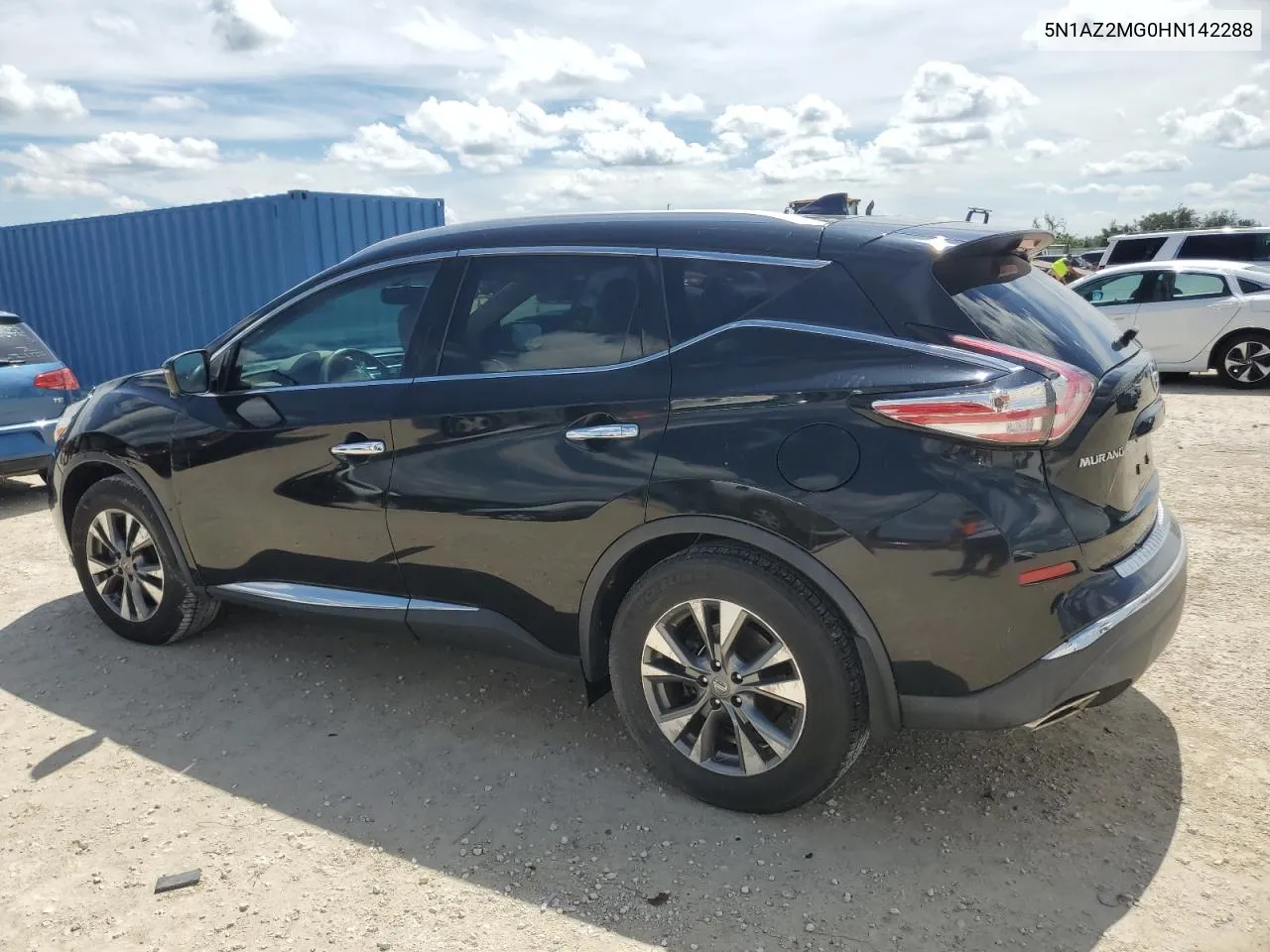 2017 Nissan Murano S VIN: 5N1AZ2MG0HN142288 Lot: 73872404