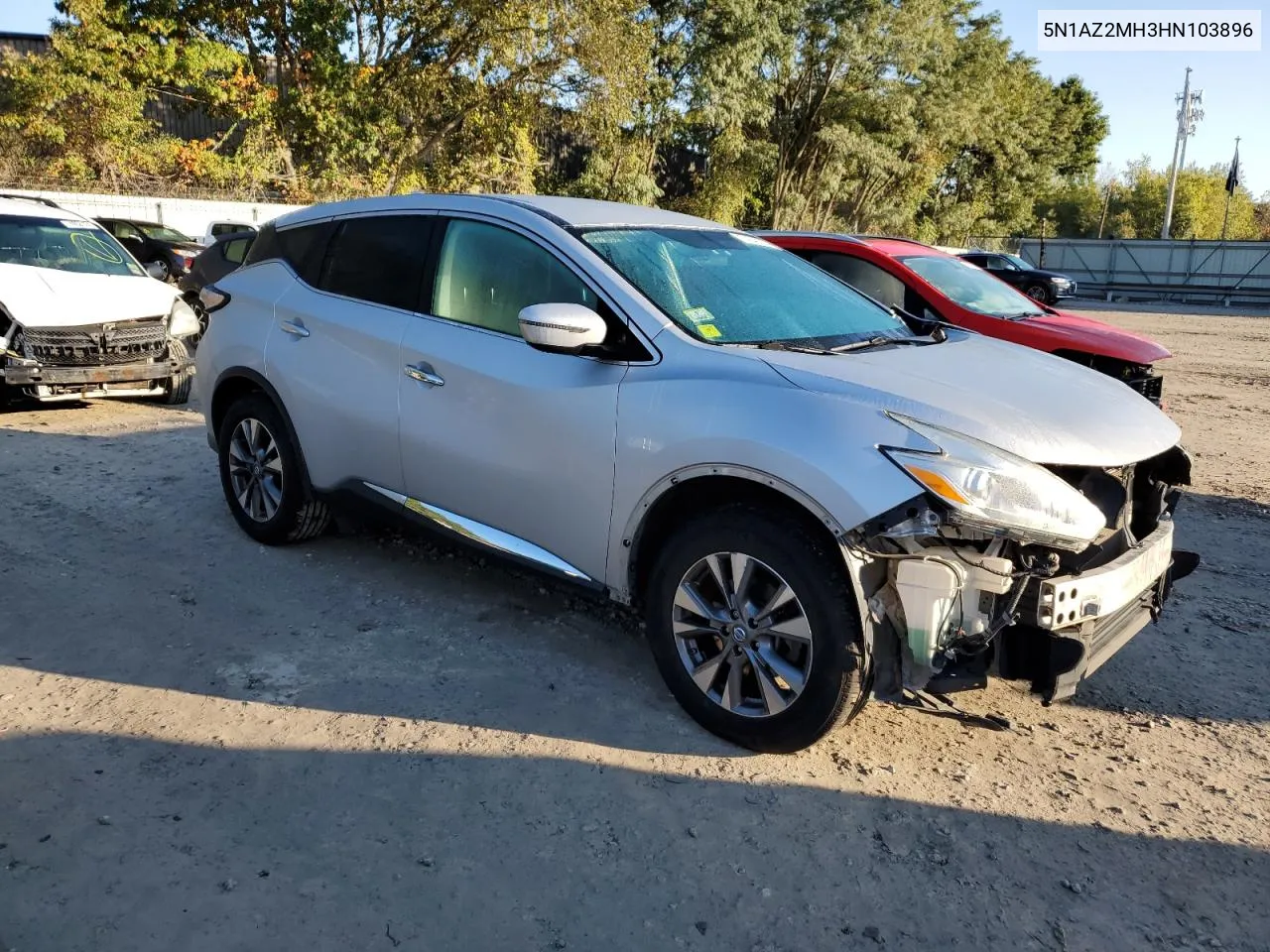 2017 Nissan Murano S VIN: 5N1AZ2MH3HN103896 Lot: 74040264