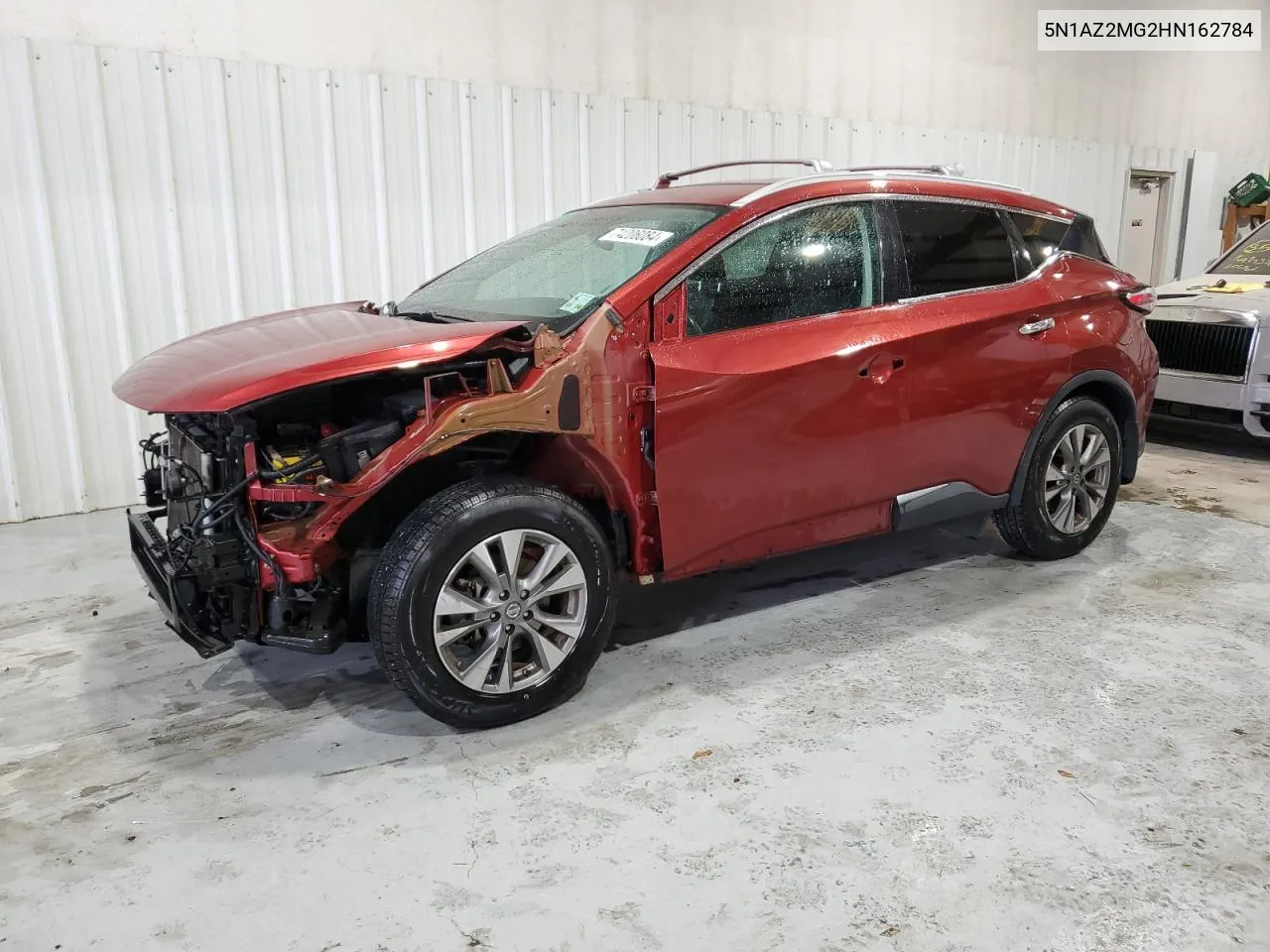 2017 Nissan Murano S VIN: 5N1AZ2MG2HN162784 Lot: 74206084