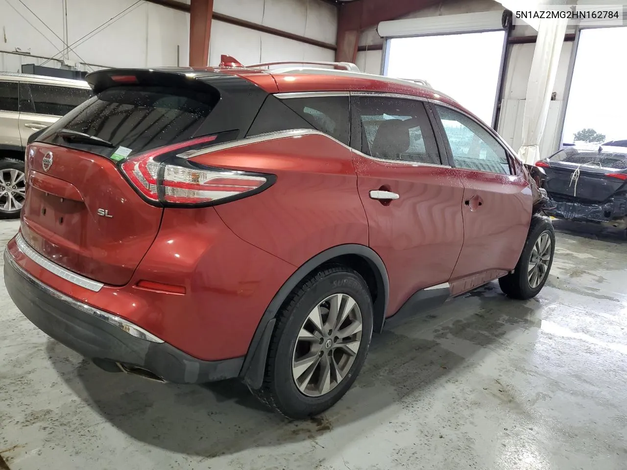 2017 Nissan Murano S VIN: 5N1AZ2MG2HN162784 Lot: 74206084