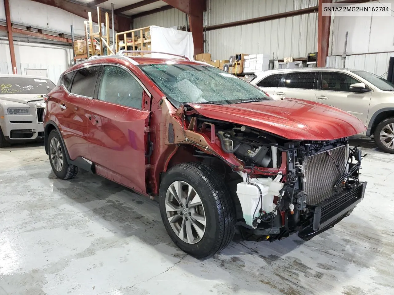 2017 Nissan Murano S VIN: 5N1AZ2MG2HN162784 Lot: 74206084