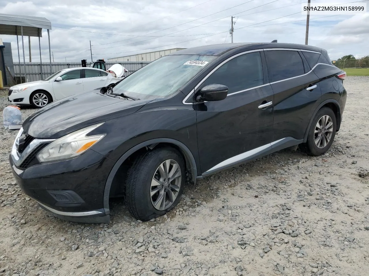 2017 Nissan Murano S VIN: 5N1AZ2MG3HN158999 Lot: 74594534