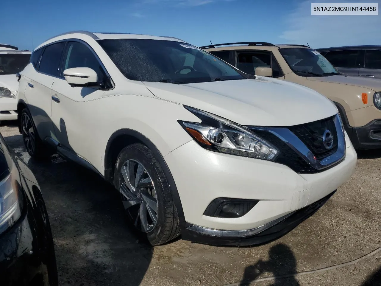 2017 Nissan Murano S VIN: 5N1AZ2MG9HN144458 Lot: 74687084