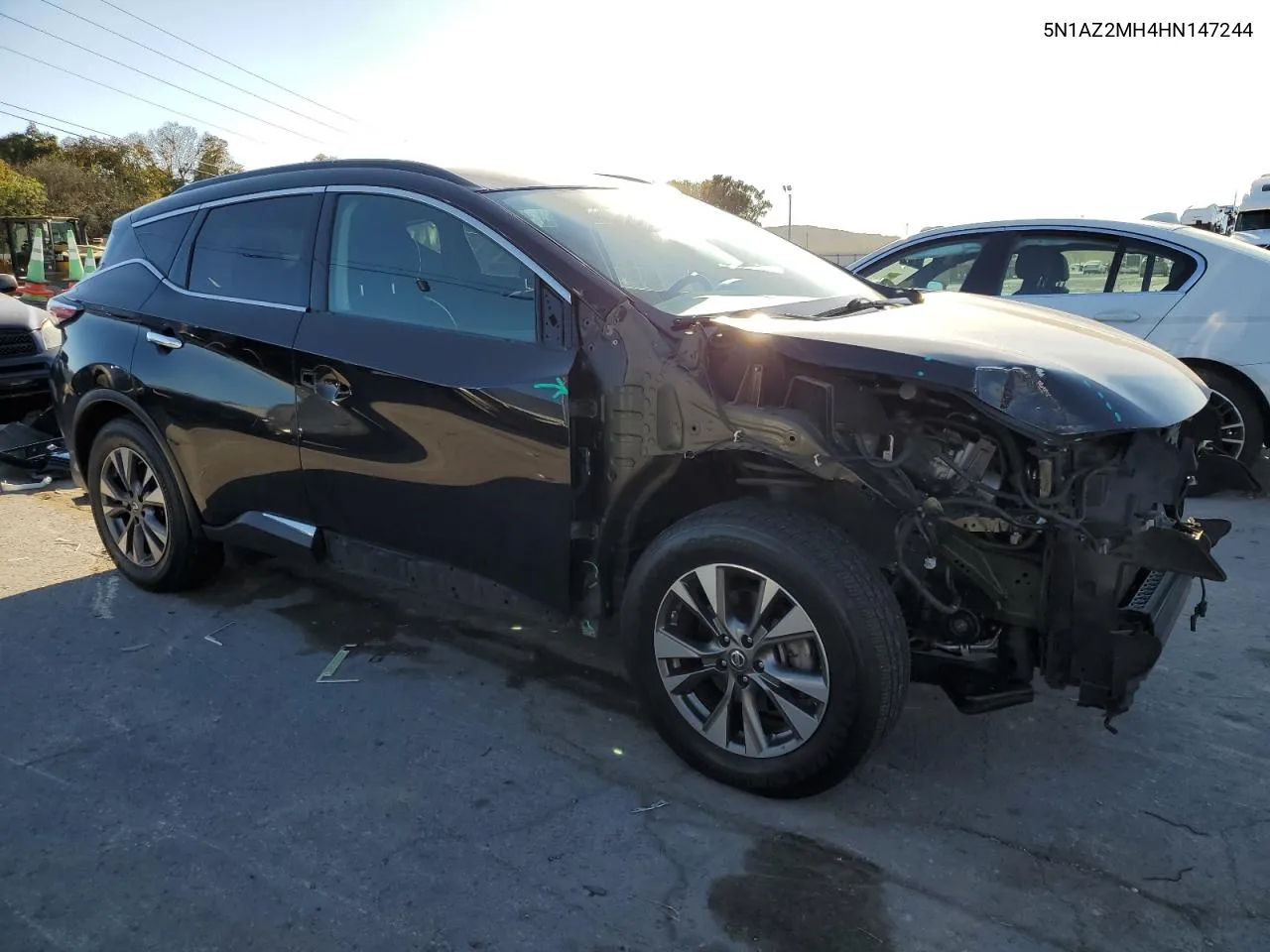 2017 Nissan Murano S VIN: 5N1AZ2MH4HN147244 Lot: 74731874