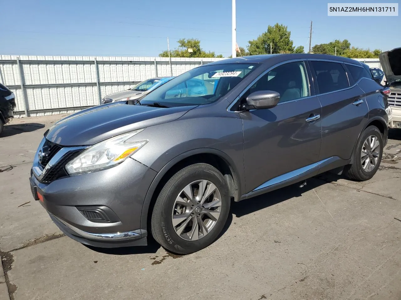 2017 Nissan Murano S VIN: 5N1AZ2MH6HN131711 Lot: 74923294