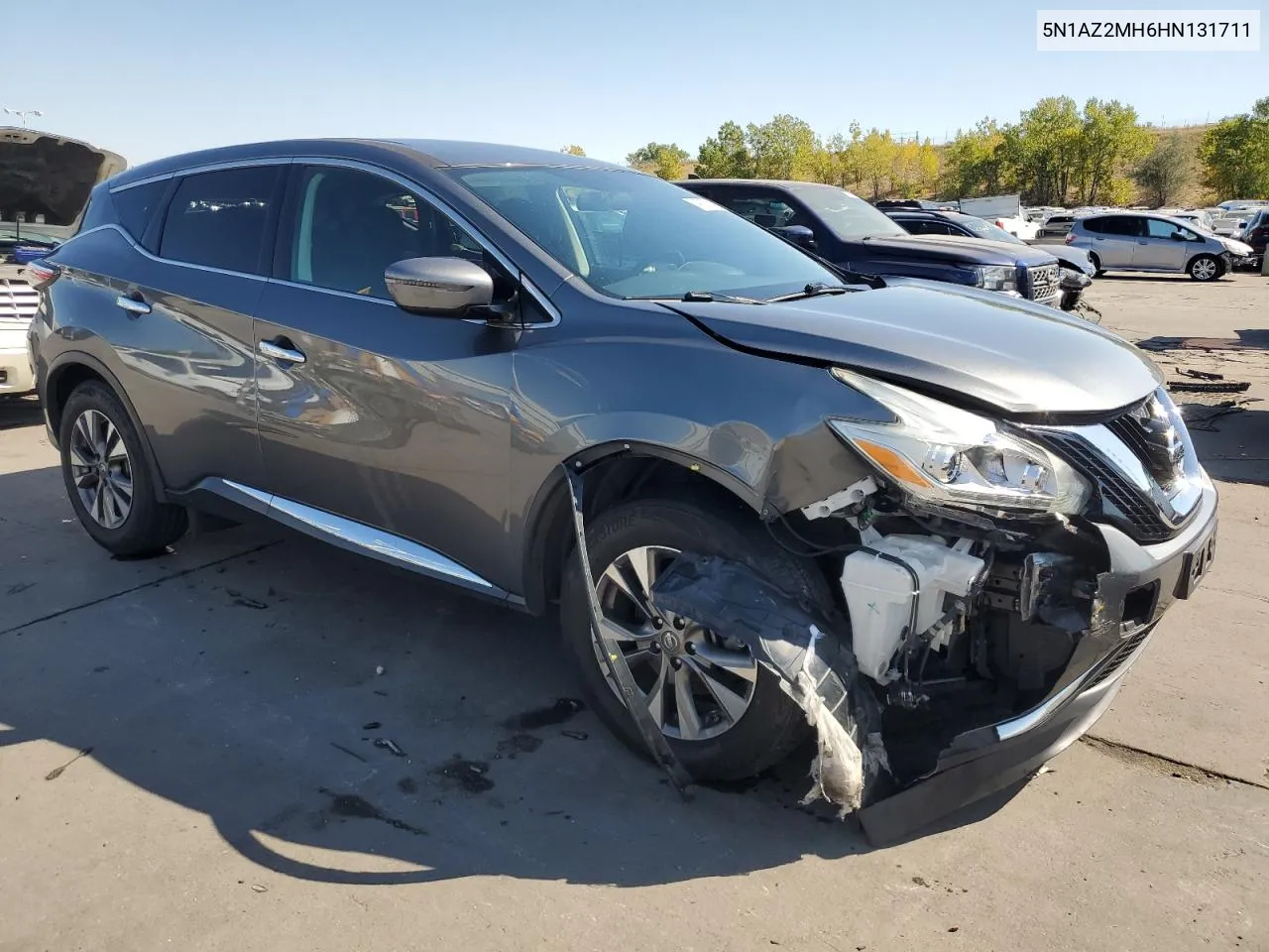 2017 Nissan Murano S VIN: 5N1AZ2MH6HN131711 Lot: 74923294