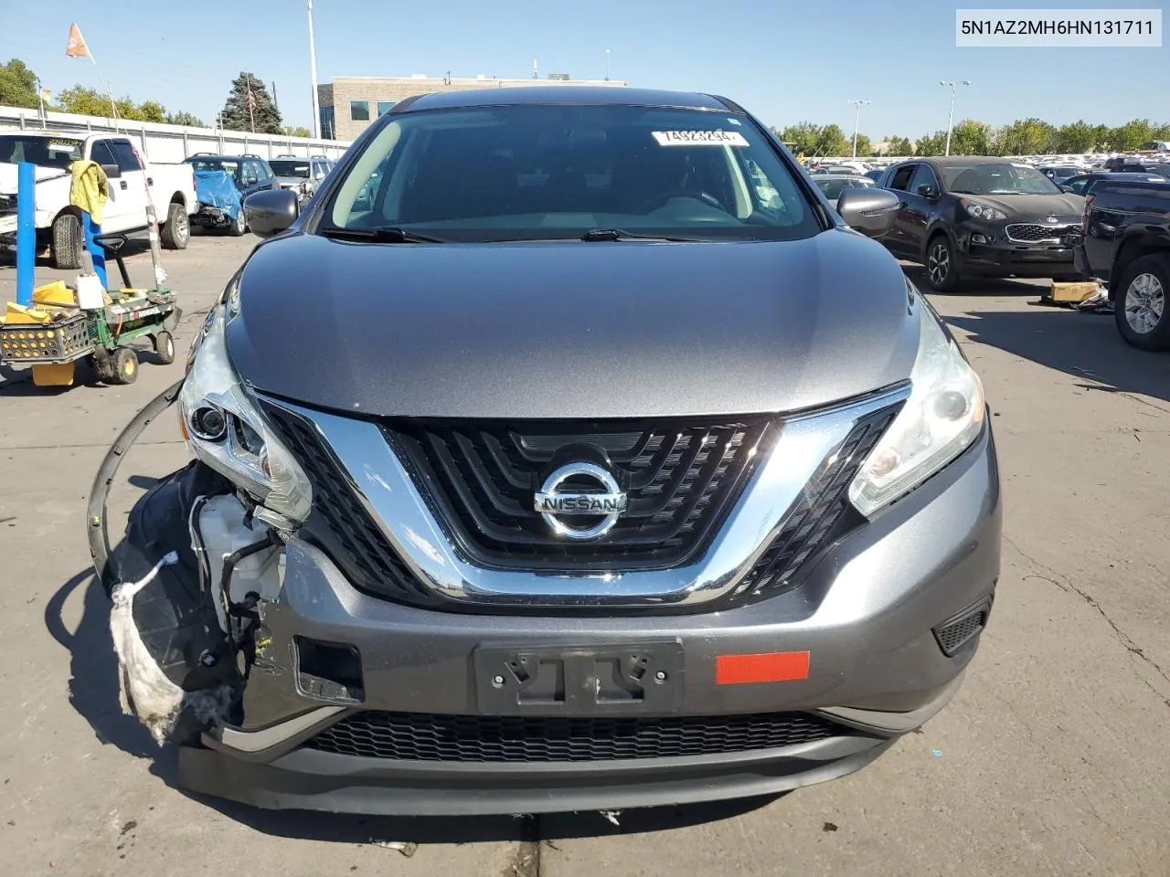 2017 Nissan Murano S VIN: 5N1AZ2MH6HN131711 Lot: 74923294